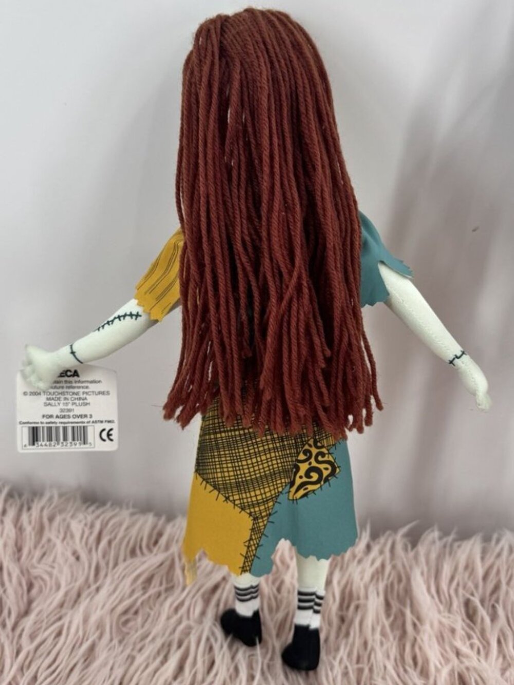 RARE 2004 NECA Jack Skellington and Sally Plush dolls Nightmare Before Christmas - Picture 8 of 16